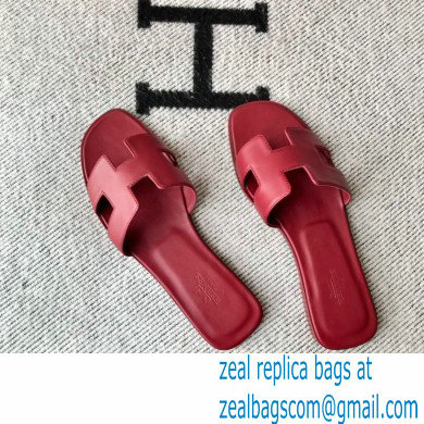 Hermes Oran Flat Sandals in Swift Box Calfskin 17 - Click Image to Close