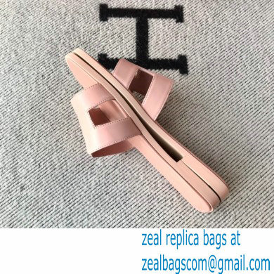 Hermes Oran Flat Sandals in Swift Box Calfskin 21
