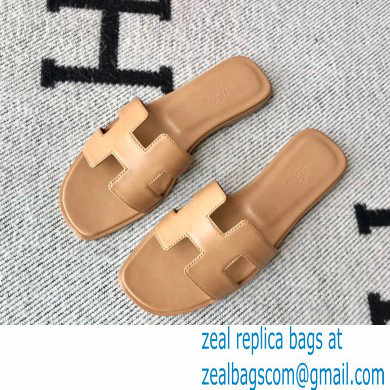 Hermes Oran Flat Sandals in Swift Box Calfskin 24 - Click Image to Close