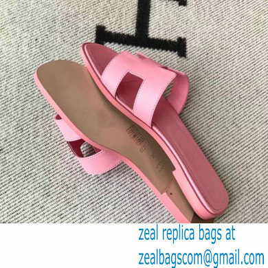 Hermes Oran Flat Sandals in Swift Box Calfskin 71 - Click Image to Close