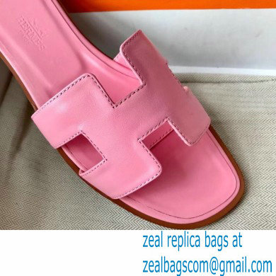 Hermes Oran Flat Sandals in Swift Box Calfskin 72 - Click Image to Close
