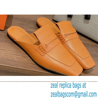 Hermes Perforated H Eloge mules Brown 2022