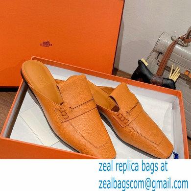 Hermes Perforated H Eloge mules Brown 2022