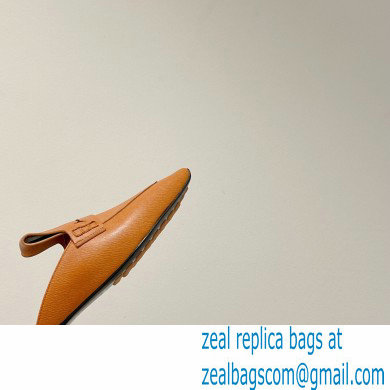 Hermes Perforated H Eloge mules Brown 2022