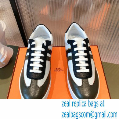 Hermes calfskin Boomerang Sneakers 01 2022