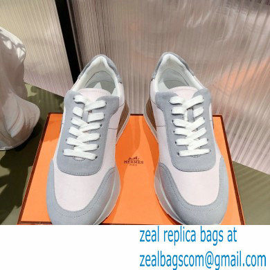 Hermes suede Calfskin Drive Sneakers 03 2022 - Click Image to Close