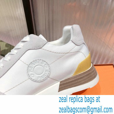 Hermes suede Calfskin Drive Sneakers 04 2022 - Click Image to Close