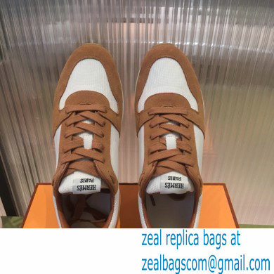 Hermes technical mesh and suede Escape Sneakers 02 2022