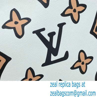 LOUIS VUITTON Neverfull MM BAG M45819 WHITE