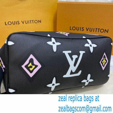 LOUIS VUITTON Neverfull MM BAG M45819 black