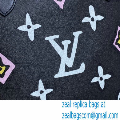 LOUIS VUITTON Neverfull MM BAG M45819 black - Click Image to Close