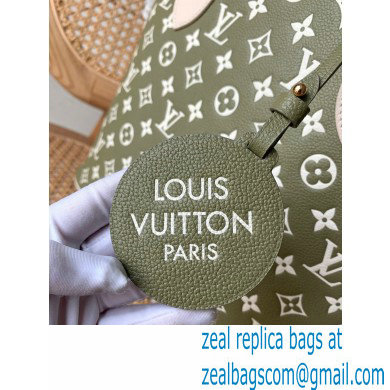 LOUIS VUITTON Neverfull MM BAG M46102 kaki/beige - Click Image to Close