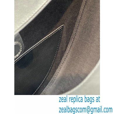 Loewe Luna bag in Anagram jacquard and classic calfskin Black 2022 - Click Image to Close