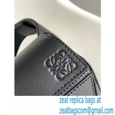 Loewe Mini Puzzle bumbag in classic calfskin Black 2022