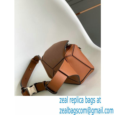 Loewe Mini Puzzle bumbag in classic calfskin Brown 2022