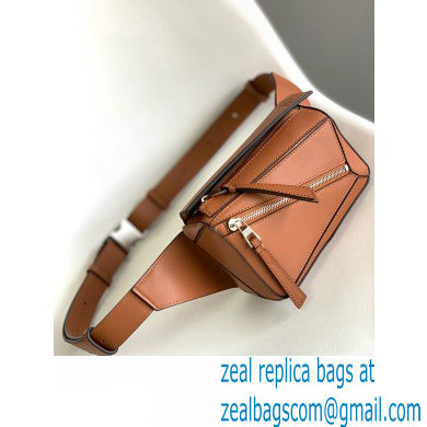 Loewe Mini Puzzle bumbag in classic calfskin Brown 2022