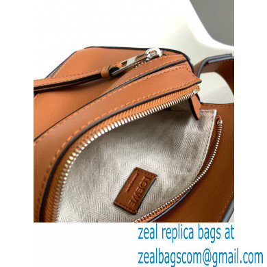 Loewe Mini Puzzle bumbag in classic calfskin Brown 2022