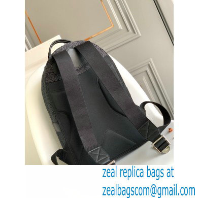 Loewe Round backpack Bag in Anagram jacquard and calfskin Black 2022