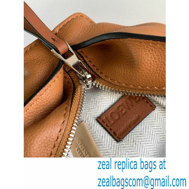 Loewe Small Anton backpack Bag in soft grained calfskin Brown 2022