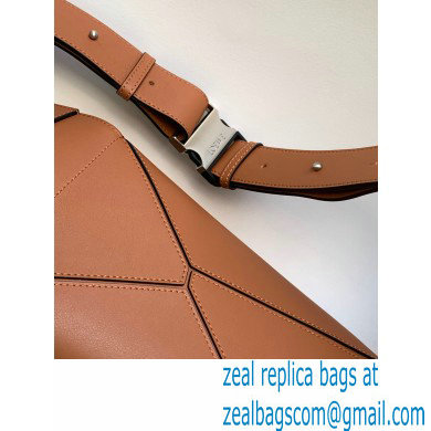 Loewe Small Puzzle Bumbag in classic calfskin Brown 2022