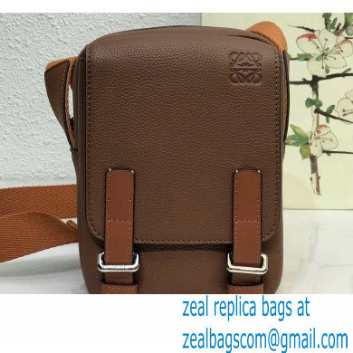 Loewe XS Military Crossbody Bag Brown 2022