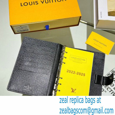 Louis Vuitton Medium Ring Agenda Cover EPI Leather Black R20202 - Click Image to Close