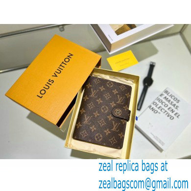 Louis Vuitton Medium Ring Agenda Cover Monogram Canvas R20105
