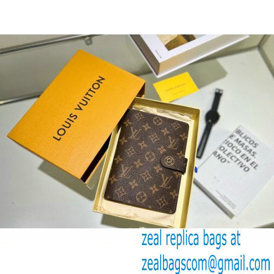 Louis Vuitton Medium Ring Agenda Cover Monogram Canvas R20105 - Click Image to Close