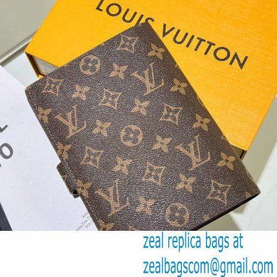 Louis Vuitton Medium Ring Agenda Cover Monogram Canvas R20105 - Click Image to Close