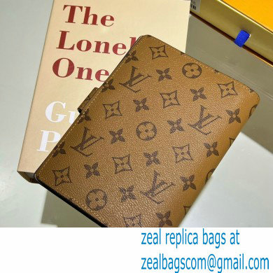 Louis Vuitton Medium Ring Agenda Cover Monogram Reverse Canvas
