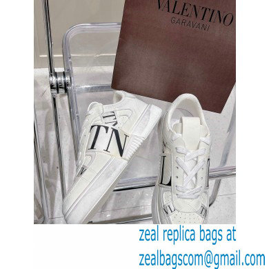 Valentino Low-top VL7N Sneakers in Banded Calfskin Leather 05 2022