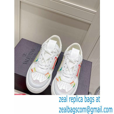 Valentino Low-top VL7N Sneakers in Banded Calfskin Leather 10 2022
