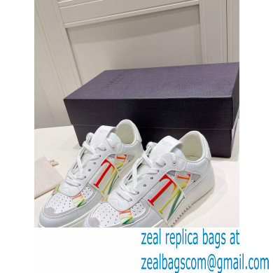 Valentino Low-top VL7N Sneakers in Banded Calfskin Leather 10 2022