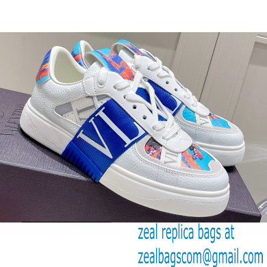 Valentino Low-top VL7N Sneakers in Banded Calfskin Leather 24 2022 - Click Image to Close