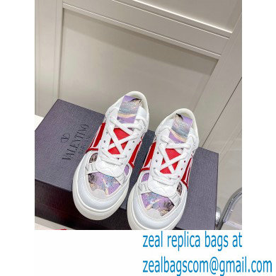 Valentino Low-top VL7N Sneakers in Banded Calfskin Leather 25 2022 - Click Image to Close