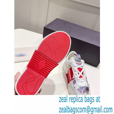 Valentino Low-top VL7N Sneakers in Banded Calfskin Leather 25 2022 - Click Image to Close