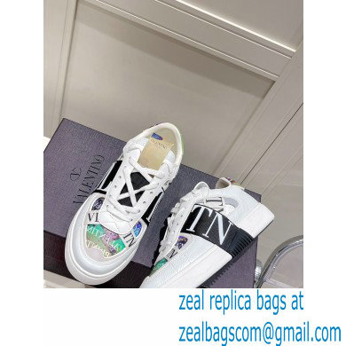 Valentino Low-top VL7N Sneakers in Banded Calfskin Leather 26 2022