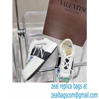 Valentino Low-top VL7N Sneakers in Banded Calfskin Leather 26 2022