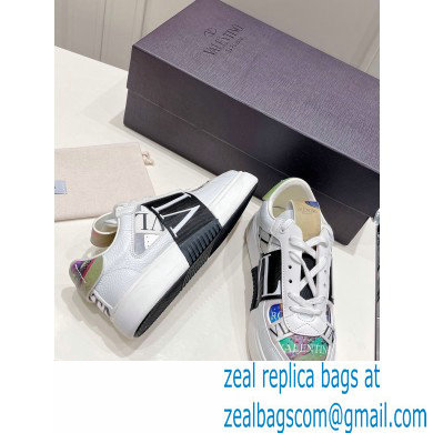 Valentino Low-top VL7N Sneakers in Banded Calfskin Leather 26 2022