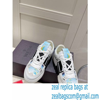 Valentino Low-top VL7N Sneakers in Banded Calfskin Leather 28 2022