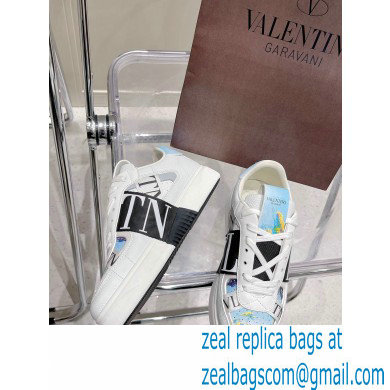 Valentino Low-top VL7N Sneakers in Banded Calfskin Leather 28 2022