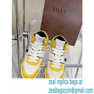 Valentino Mid-Top ONE STUD Sneakers 02 2022 - Click Image to Close