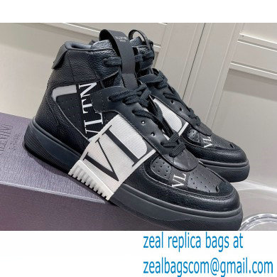 Valentino Mid-Top VL7N Sneakers in Banded Calfskin Leather 01 2022