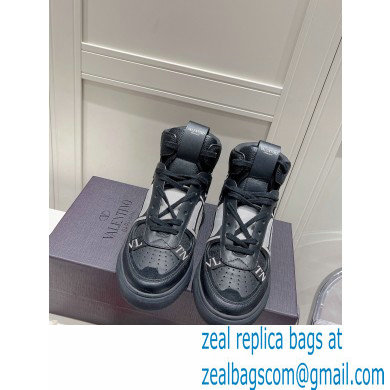 Valentino Mid-Top VL7N Sneakers in Banded Calfskin Leather 01 2022