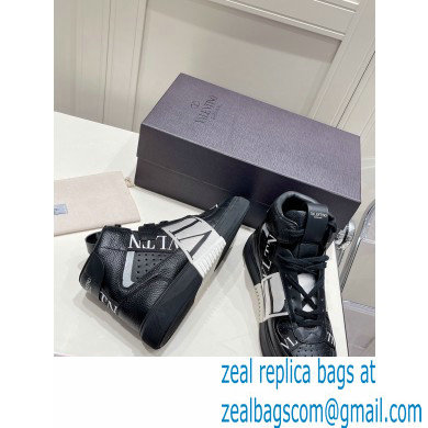 Valentino Mid-Top VL7N Sneakers in Banded Calfskin Leather 01 2022