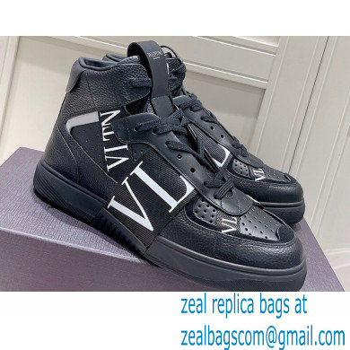 Valentino Mid-Top VL7N Sneakers in Banded Calfskin Leather 02 2022