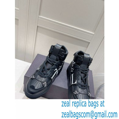 Valentino Mid-Top VL7N Sneakers in Banded Calfskin Leather 02 2022