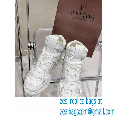 Valentino Mid-Top VL7N Sneakers in Banded Calfskin Leather 04 2022