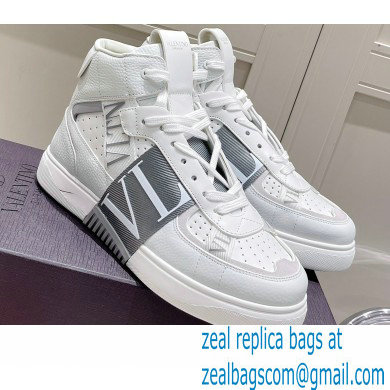 Valentino Mid-Top VL7N Sneakers in Banded Calfskin Leather 05 2022