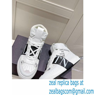 Valentino Mid-Top VL7N Sneakers in Banded Calfskin Leather 06 2022